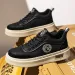 Leather Men White Sneakers Breathable Skateboarding Shoes Mens Outdoor Walking Running Shoes Couple Casual_vogvips.com
