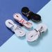 Double sided printed shoelaces for men and women, double layer flat round white shoes, canvas shoes, letters, black and white shoelaces_vogvips.com