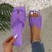 SHLIANG Summer Women Slippers Trend Outdoor Flat Slippers Female Beach Sandals Brand Designer Shoes Big Size Slides Woman V0055_vogvips.com
