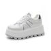 Little White Shoes Thick Sole Inner Height Increase Women's Retro Casual Sports Comfortable Female Student Board Shoes_vogvips.com