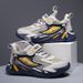 Boys' Sneakers Spring Running Shoes CuHK Kids' Net Leather Casual Shoes Anti-slip And Wear-resistant_vogvips.com