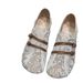 Spring Summer Mesh Single Shoes For Women, Korean Version, Soft Soled Flat Bottom, Pregnant Women's Shoes, Middle-aged_vogvips.com