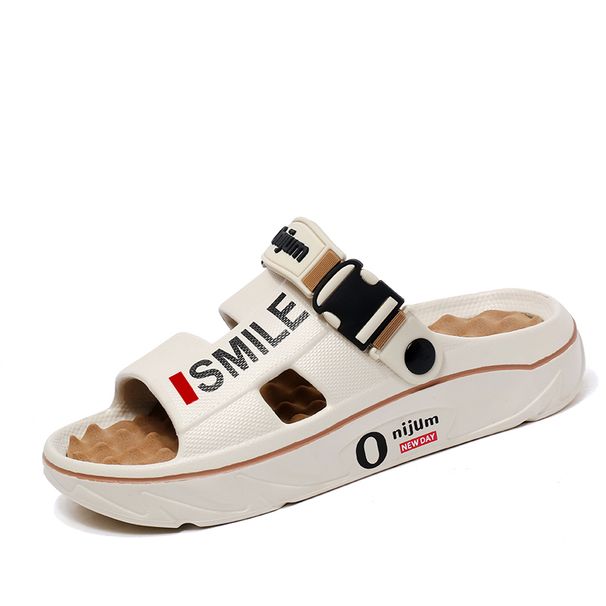 Men's Women's New Large Size Beach Fashion Platform Slippers Men Light Breathable Casual Sports Sandals Mens Shoes_vogvips.com