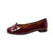 2025 Spring New Butterfly Knot Lacquer Leather Bean Shoes For Women, Flat Bottom, Summer And Autumn, Square Head Single_vogvips.com
