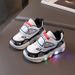 Light-Up Kids 2026 New Spring Autumn Leather Children's Sneakers Lightweight Casual Boys And Girls Baby Cartoon Shoes_vogvips.com