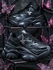 Women's 2026 New Dark Y2K Style Thick-Soled 7cm Height-Increasing Vulcanized Shoes, High Sweet-Cool Subculture Trend,_vogvips.com