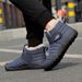 Cotton Shoes Men's Winter Plus Velvet Thick Warm High Top Soft Bottom Leather Waterproof Casual Snow Boots_vogvips.com