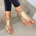 Summer Women Flats Slippers Pu Leather Flip Flops Belt Buckle Female Shoes New Rome Fashion S Sandals_vogvips.com