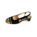 2025 New Mary Jane Women's Coarse Hollow Low Heel Splicing Color Fashion Elegant Temperament Single Shoes_vogvips.com