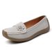Women's Flat Shoes Soft Soles Soft Shoes Comfortable Large Size Bean Shoes For Women_vogvips.com