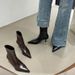 Pointed Toe Ankle For Women 2025 Autumn Winter New Fleece Lined Short Niche Slim Women's Thin High Heel Boots_vogvips.com