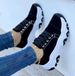 New Plus Size New Round Toe Thick Soled Low Top Casual Lace Up Sports Women, Single Shoes For Women_vogvips.com