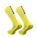 Pro Football Socks With Grid Texture & Anti-Slip Dots – Breathable Polyester, Moisture-Wicking Mid-Cut For Training & Matches (Unisex, Multi-Color)_vogvips.com