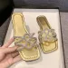 Women's 2025 Summer New Sandals Outside To Wear Feet Wide Plus Fat Shoes Flat Slippers Shoe Size 35 42_vogvips.com