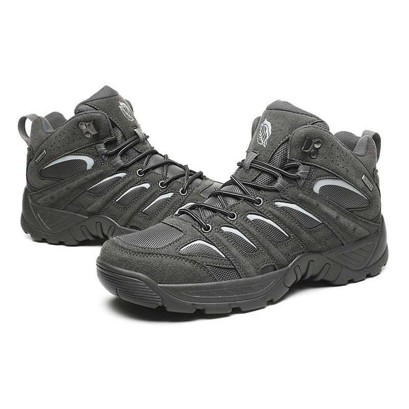 Spring Single Shoe Mountaineering Outdoor Men's Field Training, Hiking Military Boots, Sports War Shoes, Durable_vogvips.com