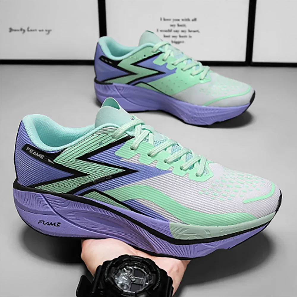 Brand Men's Carbon Plate Running Soft Cushion Shock Absorbing Sports Unisex Sneakers Light Anti-Slip Training Shoes_vogvips.com