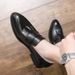 Slip-On Trendy British Shoes Loafers Genuine Leather Style 47 Large Size Korean_vogvips.com