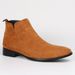 Euro Step Small Square Toe Shoes Versatile Fashion Men's Short Ankle Boots_vogvips.com