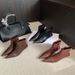 Pointed Toe Short Slim For Women, Thin Heel, 2025 New High Heel Side Zipper Korean Style Martin Boots_vogvips.com