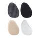 Ultra-Soft Silicone Forefoot Cushion Pads – Non-Slip Half Insoles For High Heels & Dress Shoes (Black, Nude, Black/White Dots, Clear)_vogvips.com