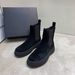 Genuine Leather Thick-Soled Martin 2025 Autumn New Two-Layer Cowhide Cigarette Boots Style Women's Shoes_vogvips.com