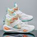New autumn and winter mandarin duck basketball shoes men's leather breathable high top sports shoes students practical training shoes women's shoes_vogvips.com