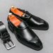Designer's New Genuine Leather Sandals Trend Men's Seaside Casual Indoor Outdoor Dual Use Sandal Flat Shoes Summer_vogvips.com