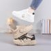 Popular Dad Sneakers Spring And Autumn Versatile Thick-soled 2026 New Model, Trendy Casual Sports For Women, Student_vogvips.com