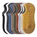 5 Pairs Men's Cotton Short High Quality Crew Ankle Casual Soft Non-Slip Breathable Low-Cut Summer Autumn Socks For Men_vogvips.com