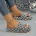 Platform 2024 Summer Slide Designer Flat Outdoor Flower Sandals Womens Beach Shoes_vogvips.com