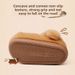 1178225343@qq.com Cute Puppy Bag Heel Slippers Women Winter Couple Fleece Warm Indoor Home Plush Cotton Boots For Men Outdoor Wearable_vogvips.com