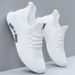 Men's Summer Thin Mesh Sports Shoes Breathable Casual Odor Resistant Running Shoes Super Soft Sole Versatile White Men's Footwear_vogvips.com