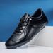 Men's Agan Fashionable Versatile Slip on Low Top Flat Lightweight Loafers Casual Shoes_vogvips.com