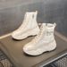25 New Winter Genuine Leather Hidden Heel Thick Sole Warm Short With Fleece For Women Casual Platform Snow Boots_vogvips.com