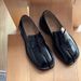 New Women's Platform Tabi Split Toe Shoes British Style Horseshoe Leather Lace-Up Loafers_vogvips.com