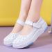 Nurse Shoes Women's Breathable Soft Soles Non-slip And Odor-proof Thick Soles Medical Work Shoes_vogvips.com