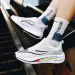 Men's Shoes Summer Mesh Breathable Thin Sports Shoes For Teenagers Carbon Plate Thick Sole Ultra Light Running Shoes36-45_vogvips.com