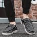 Brand Casual Fashion Denim Canvas Breathable Men Walking Flat Outdoor Large Size Light Men's Shoes Loafers_vogvips.com