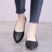 Autumn Essentials Women's Pointed-toe Ballet Flats_vogvips.com
