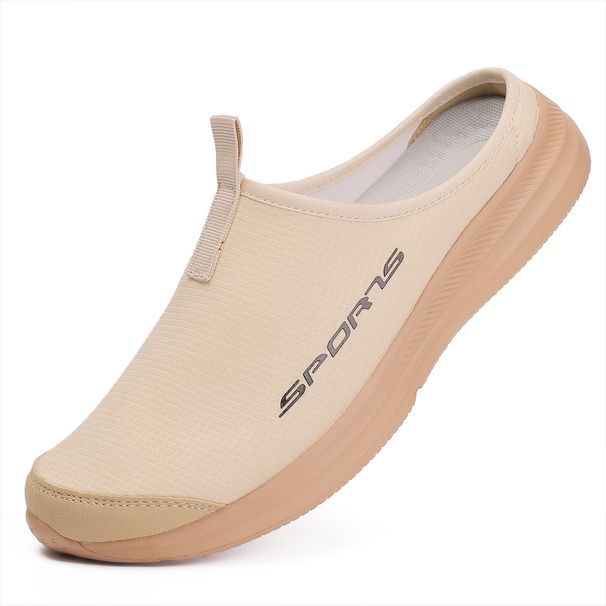 Summer Half Slippers For Men Trendy Flat Bottom Casual Soft Sole Support Shoes Men's Sneakers Zapatos De Hombre_vogvips.com