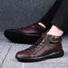 Casual High-top Shoes Velvet Large-size Shoes Martin Boots Men's Leather Shoes Men's Leather Boots_vogvips.com