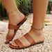 Women's Flat Slippers - New Spring/summer Collection - Solid Color, Round Toe, Slip-on Casual Sandals_vogvips.com