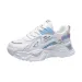 2024 New Chunky Sneakers For Women Fashion Mesh Platform Dad Lace Up Casual Walking Height Increase Tennis Running Shoes_vogvips.com
