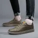 Designer Shoe Two Layer Cowhide Versatile Men's Soft Sole Genuine Leather Casual Shoes Slip On Large Size Summer_vogvips.com