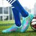 Children's Football Shoes Boys And Girls Elementary School Students Velcro Teen Training Broken Nail Shoes_vogvips.com