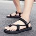 A Pair Of Summer Versatile Breathable Sandals, Non-Slip, Wear-Resistant, Sports Leisure Beach Shoes, Men's Driving And_vogvips.com