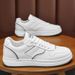 Men's Spring 2025 New Breathable White Men's Trendy Versatile Sports Casual Board Shoes Men_vogvips.com