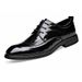 2024 Autumn New Men's Fashion Leather Shoes Men's Business Formal Casual Leather Shoes Hundred Tower Shoes Men_vogvips.com