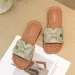Women's Summer Beach Slides Flat Durable One Word Slippers Cool And Casual Versatile_vogvips.com