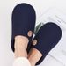 Classic Indoor Fashion House Outdoor Antiskid Soft Men Flat Slippers Winter Bedroom Shoes_vogvips.com